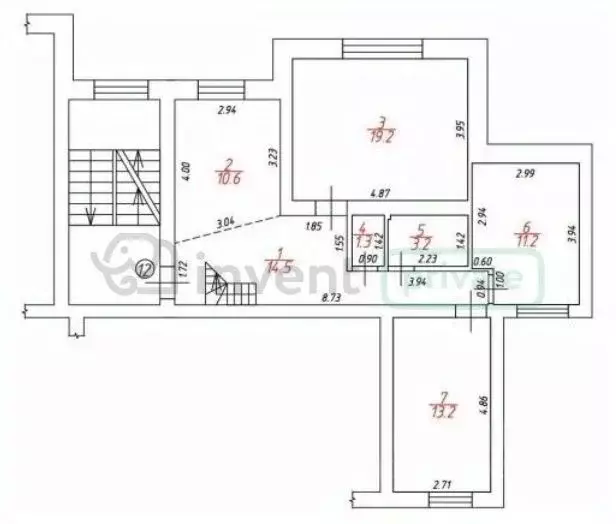 3-к кв. Калининградская область, Калининград ул. Тургенева, 5 (108.9 ... - Фото 1