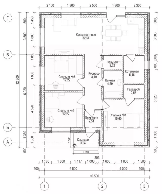 Дом в Оренбургская область, с. Илек ул. Есенина, 4 (98 м) - Фото 2