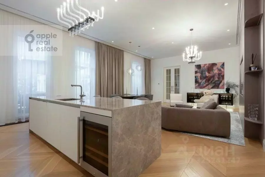 3-к кв. Москва ул. Большая Полянка, 9С1 (195.0 м) - Фото 2