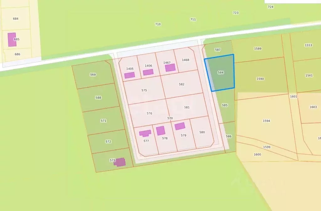 Участок в Ленинградская область, Ломоносовский район, Пениковское ... - Фото 1