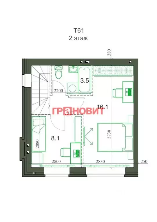 3-к кв. Новосибирская область, Новосибирский район, Мичуринский ... - Фото 1