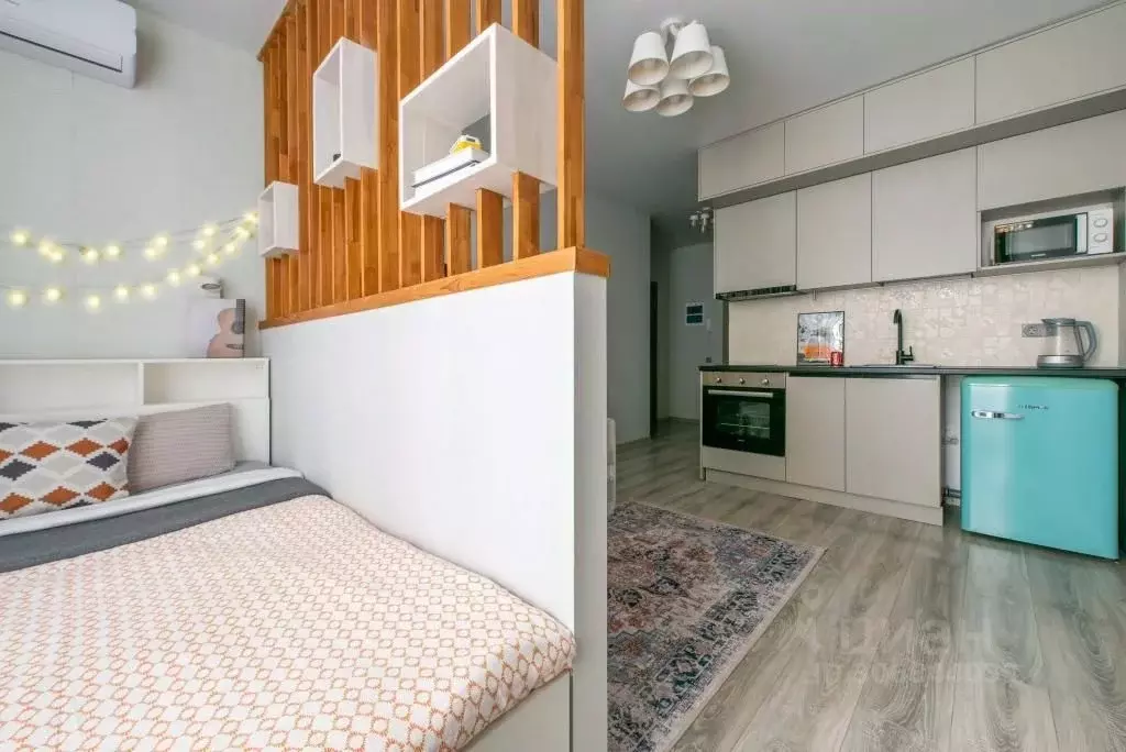 1-к кв. Татарстан, Казань ул. Аметьевская магистраль, 18к2 (28.0 м) - Фото 2