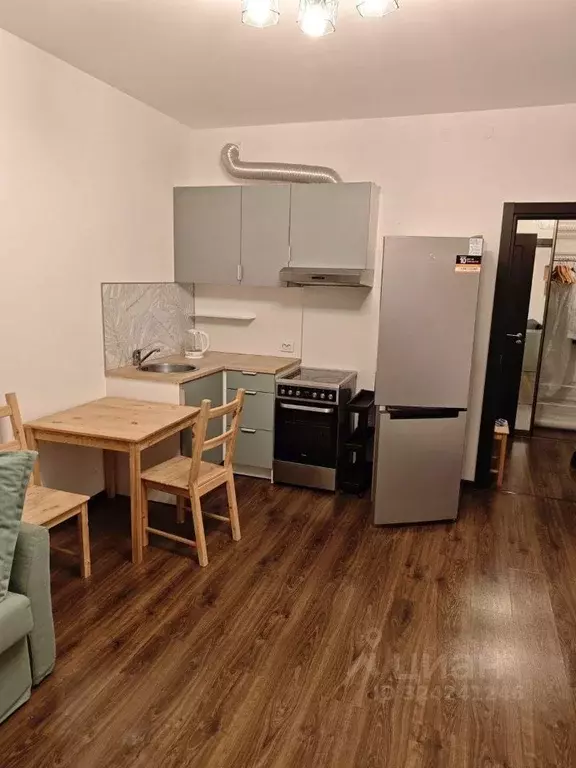 Студия Санкт-Петербург ул. Плесецкая, 20к1 (25.3 м) - Фото 1