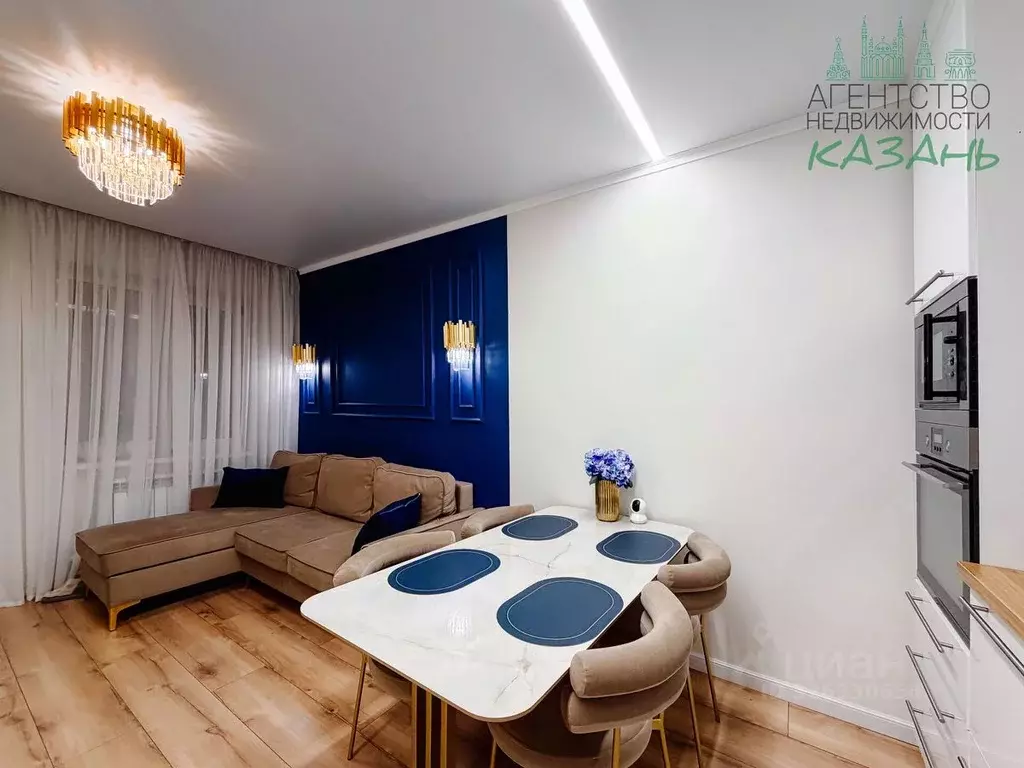 4-к кв. Татарстан, Казань Чистопольская ул., 61Д (79.8 м) - Фото 2