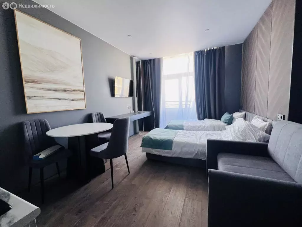 1-комнатная квартира: Штормовое, Набережная улица, 30 (15.34 м) - Фото 1