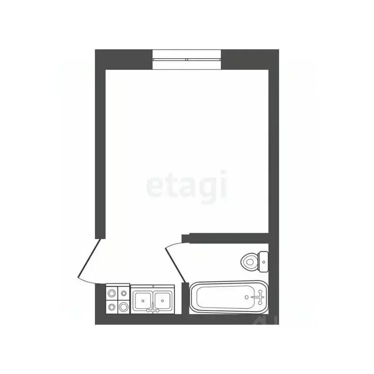 Комната Мордовия, Саранск ул. Ульянова, 18 (17.6 м) - Фото 1