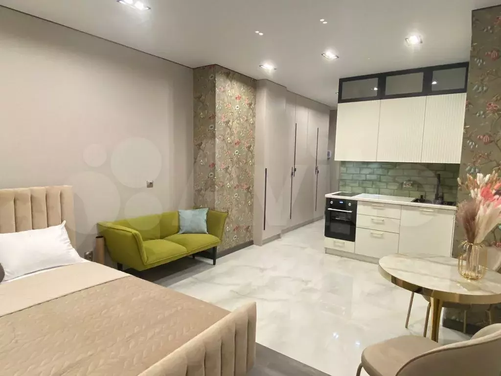 Квартира-студия, 30 м, 9/25 эт. - Фото 1