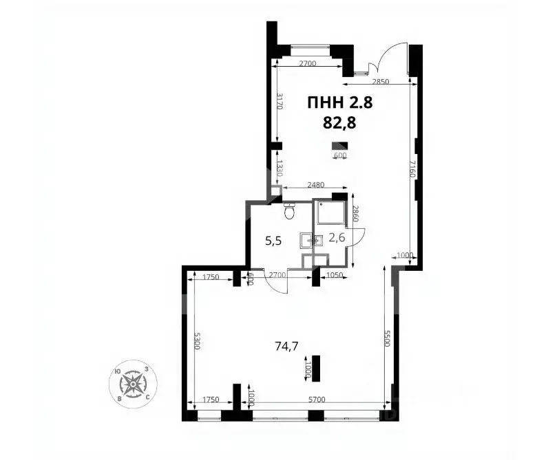 Помещение свободного назначения в Московская область, Химки ул. 1-я ... - Фото 2