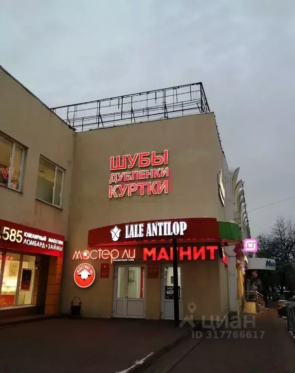 Торговая площадь в Пензенская область, Пенза Московская ул. (200 м) - Фото 1