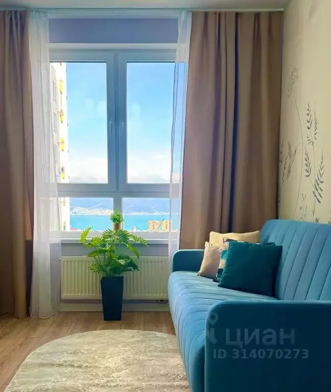 1-к кв. Краснодарский край, Новороссийск ул. Куникова, 47Г (22.0 м) - Фото 0