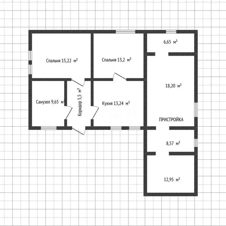 Дом в Кабехабль, Лесная улица (51.2 м) - Фото 1