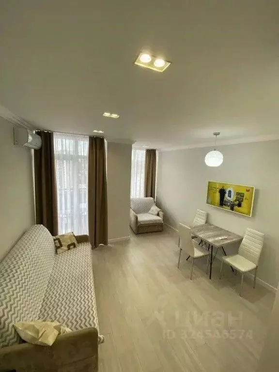 1-к кв. Краснодарский край, Сочи Светлана мкр, ул. Депутатская, 10 ... - Фото 1