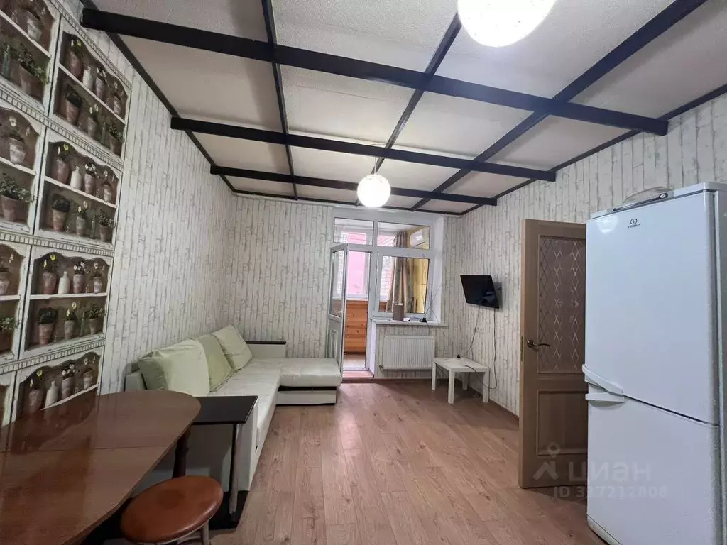 1-к кв. Краснодарский край, Краснодар ул. Им. Героя Яцкова И.В., 15к1 ... - Фото 1