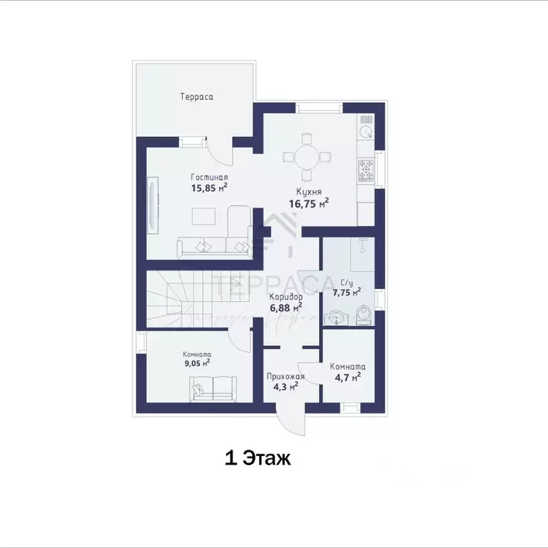 Дом в Ленинградская область, Ломоносовский район, Гостилицкое с/пос, ... - Фото 2