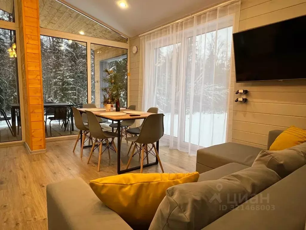 Дом в Ленинградская область, Приозерский район, Красноозерное с/пос, ... - Фото 1