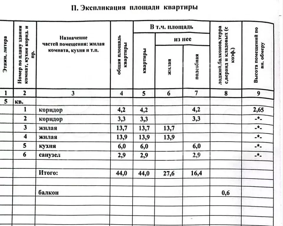 2-к. квартира, 44 м, 5/5 эт. - Фото 1
