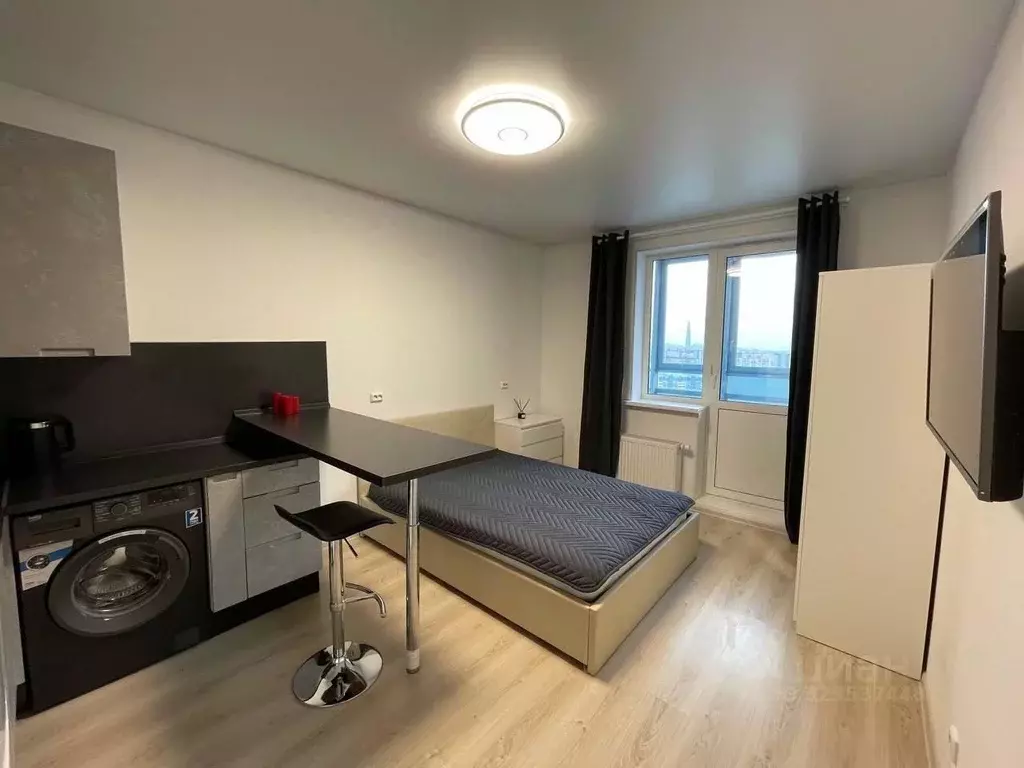 Студия Санкт-Петербург Парашютная ул., 42к1 (24.0 м) - Фото 1