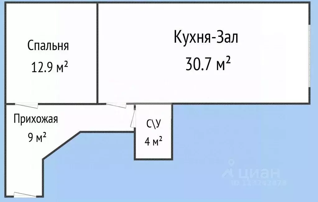 1-к кв. Дагестан, Каспийск ул. Магомедали Магомеджановa, 4А (56.6 м) - Фото 2