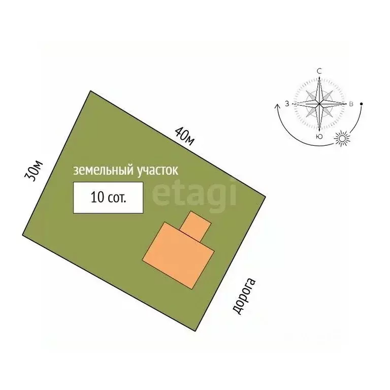 Дом в Вологодская область, Вологда ул. Отрадная, 17А (100 м) - Фото 1