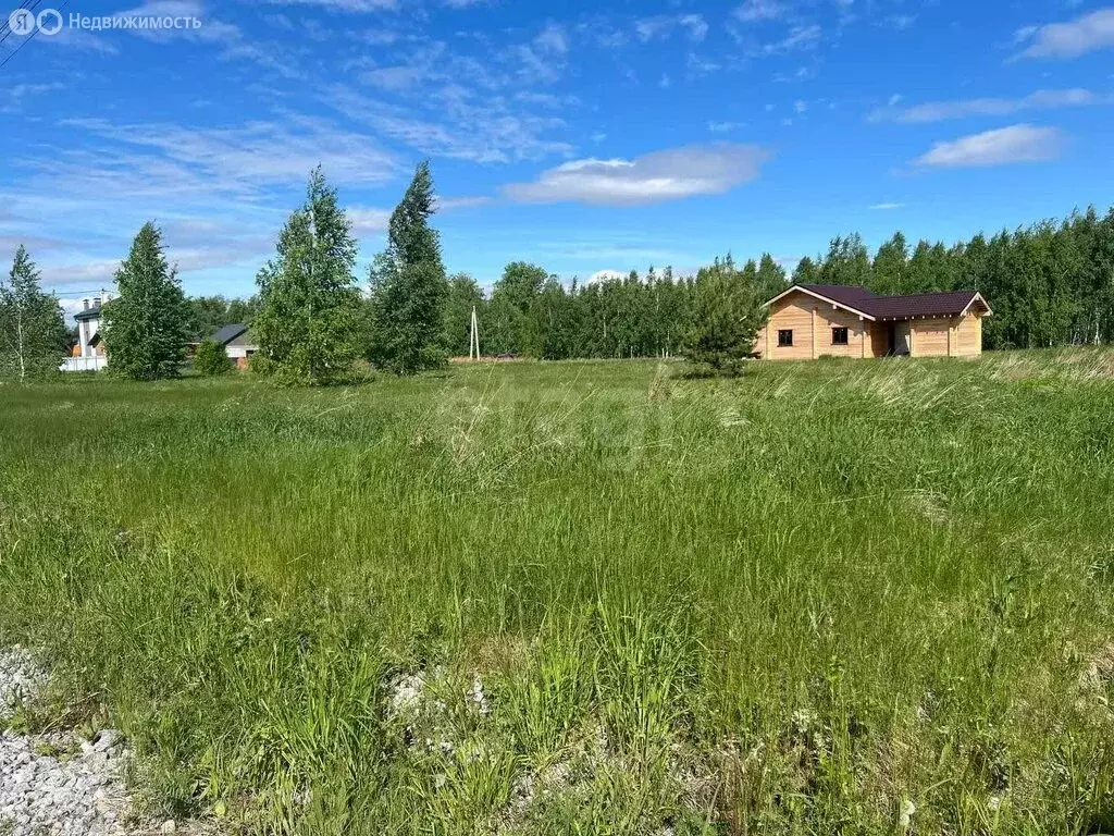 Участок в Быстровский сельсовет, коттеджный посёлок Экопарк (8.09 м) - Фото 0
