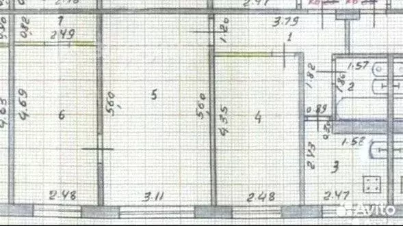 3-к кв. Чувашия, Чебоксары ул. Мичмана Павлова, 13 (56.1 м) - Фото 2