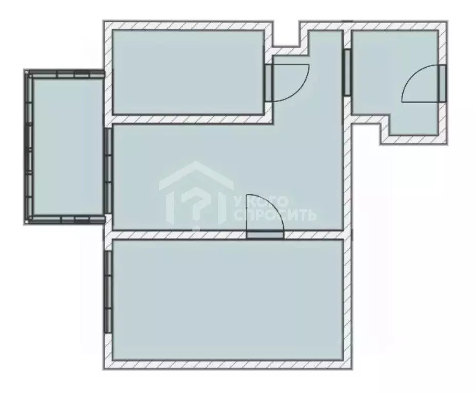 1-к кв. Ленинградская область, Ломоносовский район, Аннинское ... - Фото 2