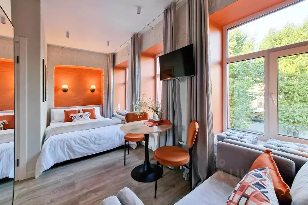 Студия Санкт-Петербург ул. Маяковского, 28 (18.0 м) - Фото 1