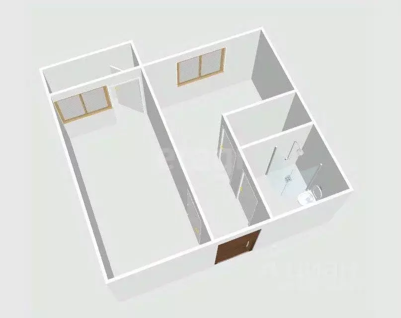 1-к кв. Сахалинская область, Южно-Сахалинск ул. А.О. Емельянова, 17 ... - Фото 2