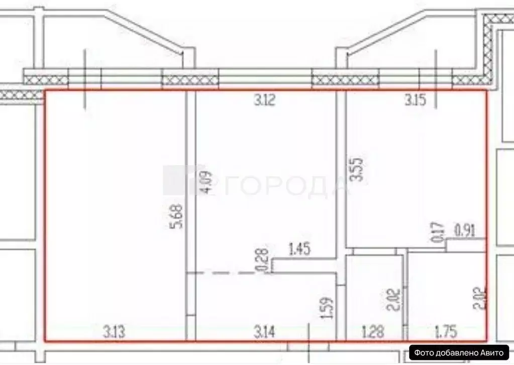 2-к кв. Алтайский край, Барнаул Северный Власихинский проезд, 86 (56.0 ... - Фото 2