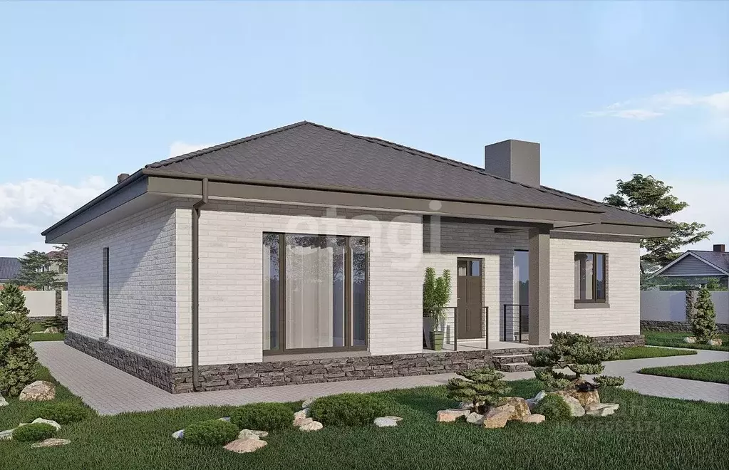 Дом в Мордовия, Лямбирский район, Берсеневское с/пос, Альтерра кп  ... - Фото 1