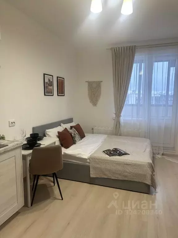 Студия Санкт-Петербург ул. Плесецкая, 10 (24.0 м) - Фото 1