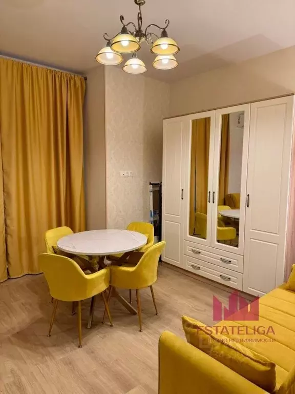 Студия Москва ул. Крузенштерна, 2 (30.0 м) - Фото 1