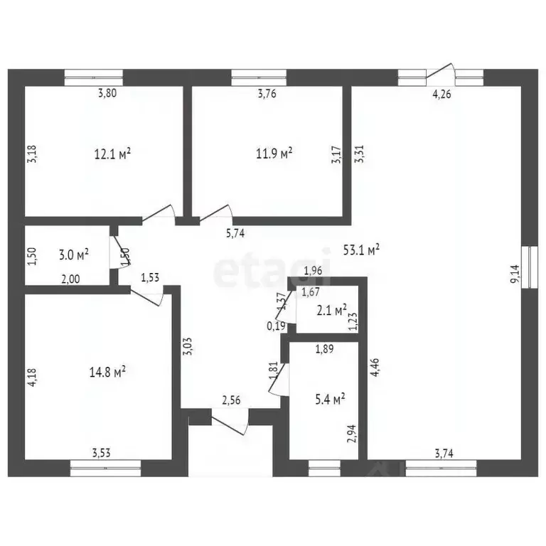 Дом в Брянская область, Брянск Житная ул., 14 (110 м) - Фото 1