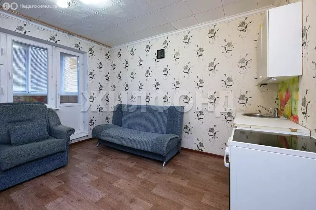 Квартира-студия: Новосибирск, Ленинский район, микрорайон Горский, ... - Фото 1