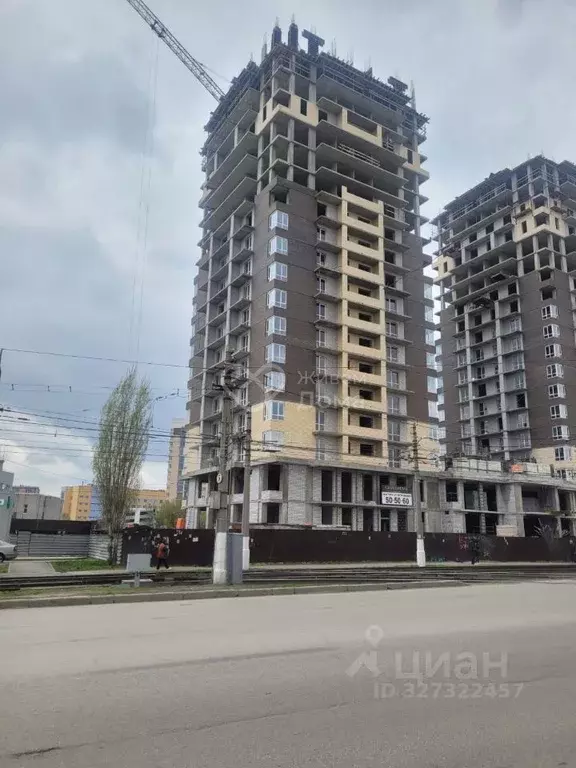 1-к кв. Волгоградская область, Волгоград Ангарская ул., 7 (57.6 м) - Фото 1