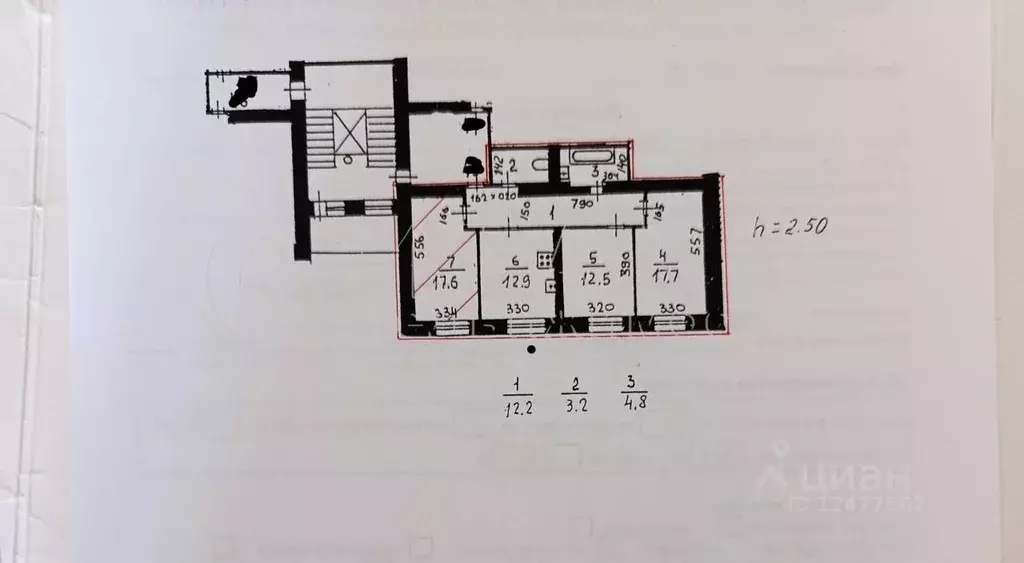 Комната Санкт-Петербург Гаванская ул., 49К2 (17.6 м) - Фото 2