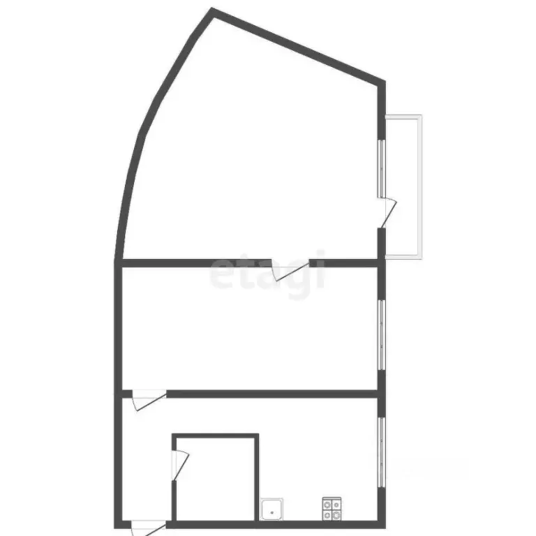 2-к кв. Иркутская область, Ангарск 17-й мкр, 3 (61.0 м) - Фото 1