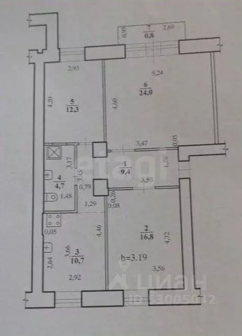 1-к кв. Забайкальский край, Чита Ангарская ул., 35 (31.7 м) - Фото 1