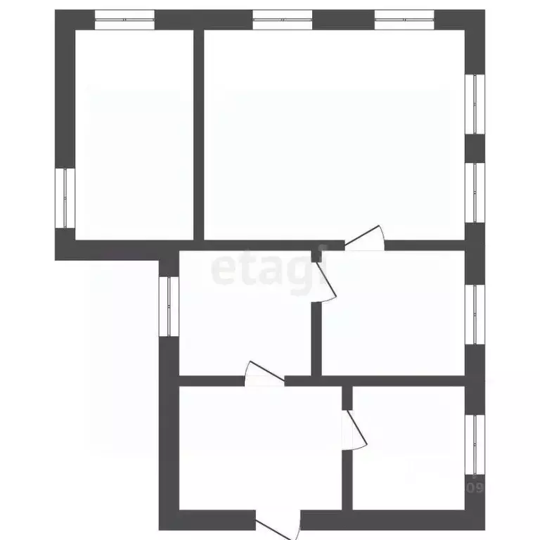 Дом в Мордовия, Саранск городской округ, Ялга рп ул. Мичурина, 23 (44 ... - Фото 2