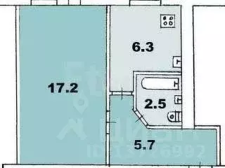 1-к кв. Саратовская область, Энгельс ул. Тельмана, 19 (31.0 м) - Фото 2
