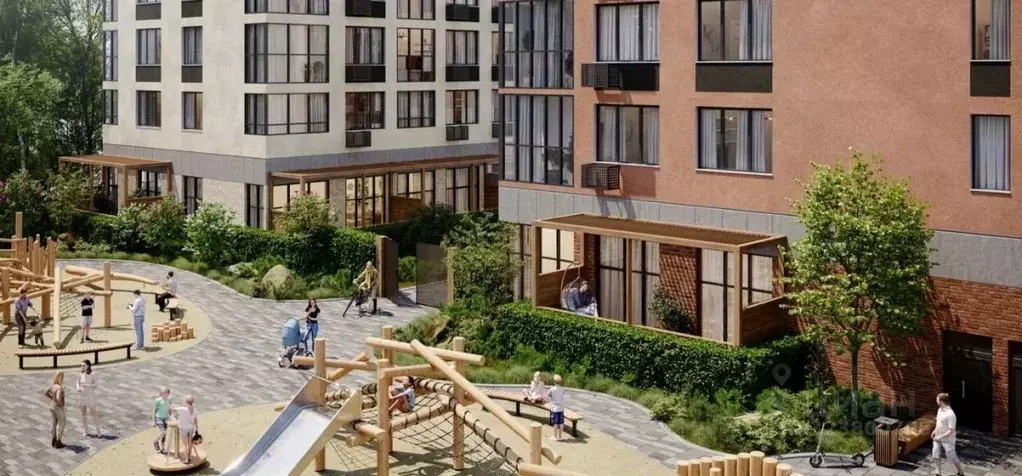 2-к кв. Ленинградская область, Всеволожск А101 Всеволожск жилой ... - Фото 2