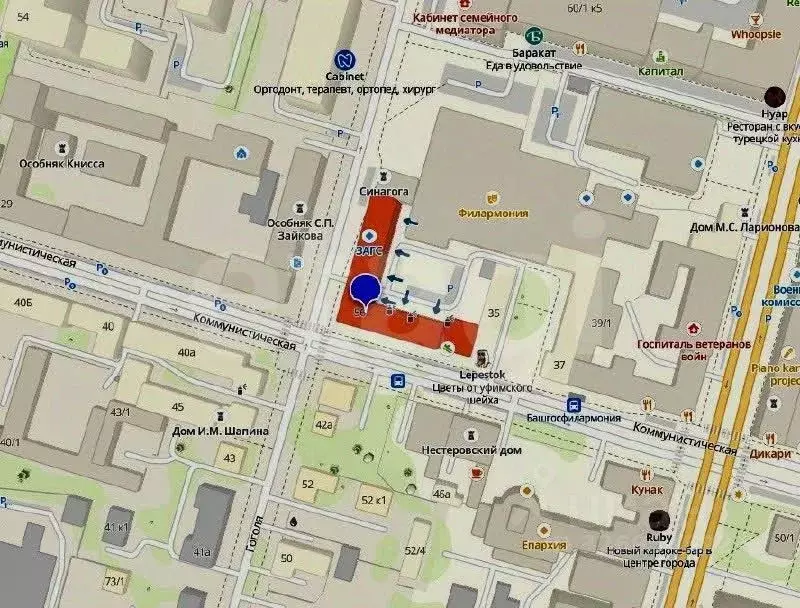 Помещение свободного назначения в Башкортостан, Уфа Коммунистическая ... - Фото 2