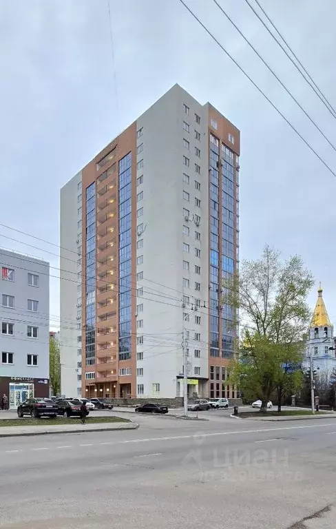 3-к кв. Башкортостан, Уфа ул. Ферина, 15/1 (77.9 м) - Фото 1