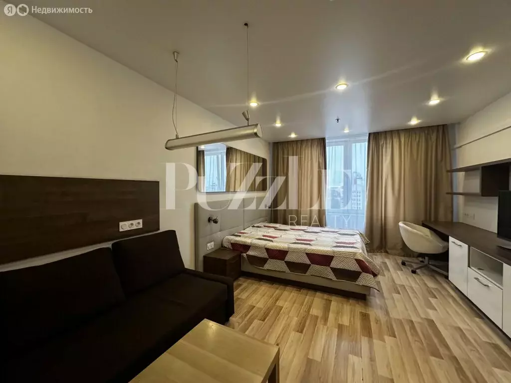 Квартира-студия: Санкт-Петербург, улица Хошимина, 16А (27.6 м) - Фото 1