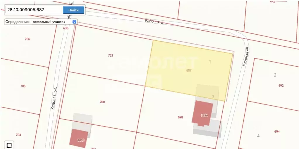 Участок в Амурская область, Благовещенский район, с. Кантон-Коммуна ... - Фото 2