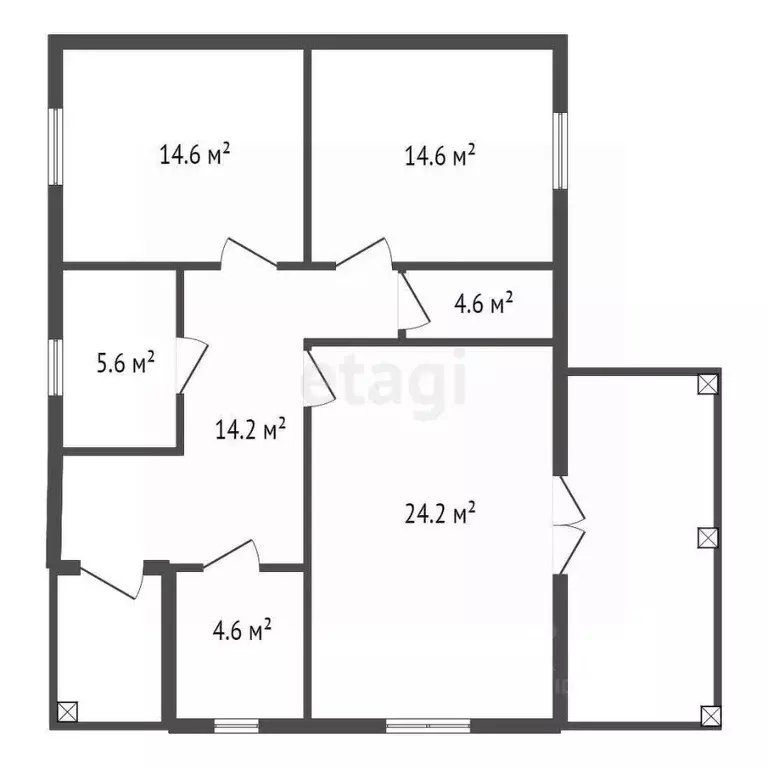 Дом в Калужская область, Малоярославецкий муниципальный округ, ... - Фото 2