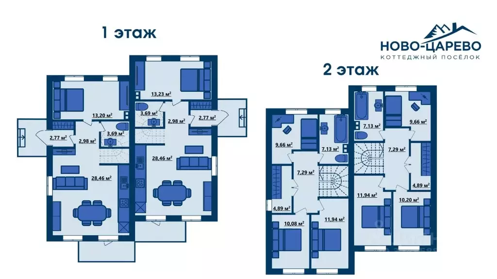 Таунхаус в Самарская область, Красноярский район, Светлое Поле с/пос, ... - Фото 1