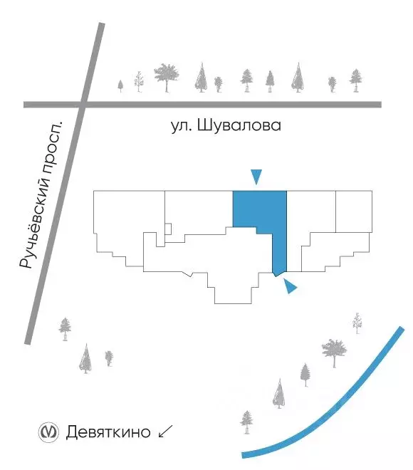 Помещение свободного назначения в Ленинградская область, Мурино ... - Фото 1