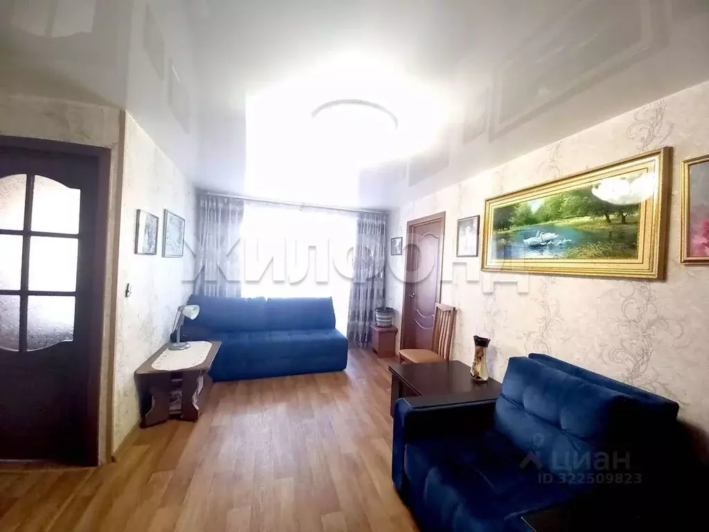 3-к кв. Новосибирская область, Новосибирск Народная ул., 40 (54.7 м) - Фото 2