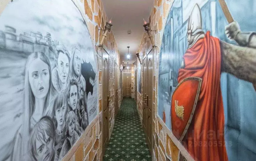 Комната Москва Пречистенская наб., 15С1 (10.0 м) - Фото 2